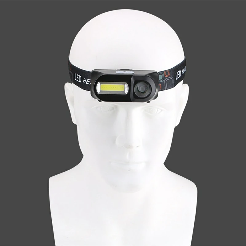 چراغ قوه پیشانی شارژی Double Light KX-1804