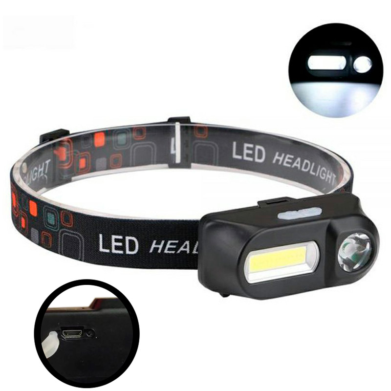 چراغ قوه پیشانی شارژی Double Light KX-1804