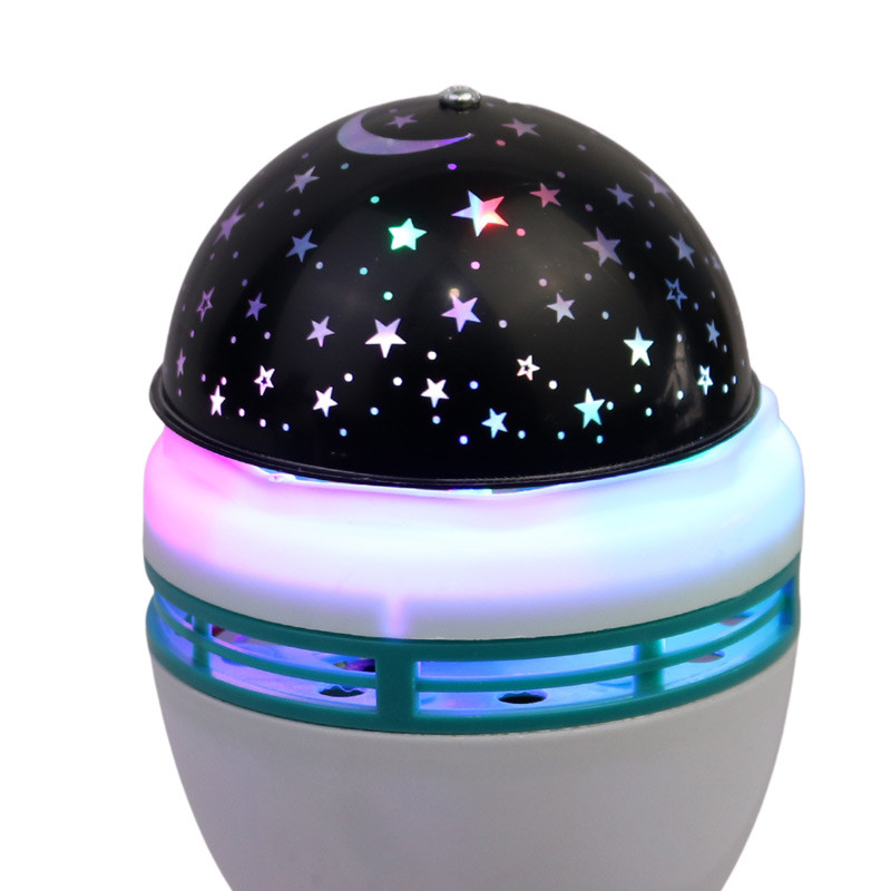 لامپ رقص نور گردان Rotating Lamp 3W E27 کد ۲