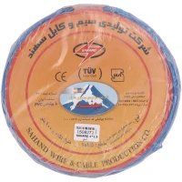 سیم برق افشان 1.5*1 سهند حلقه 100 متری