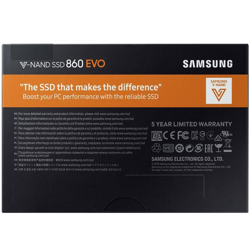 حافظه SSD سامسونگ Samsung 860 Evo 1TB
