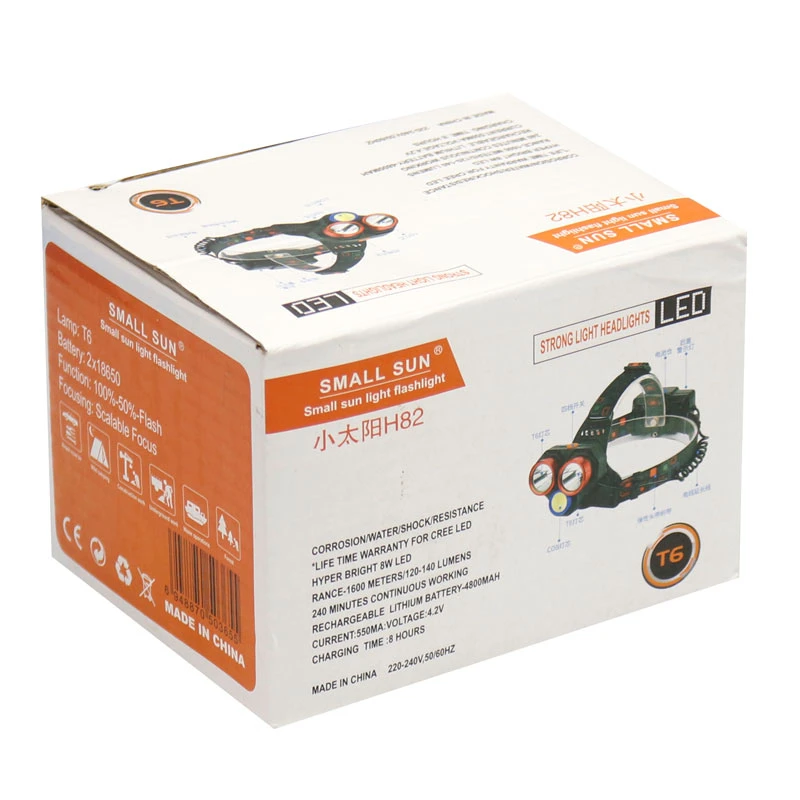 چراغ قوه پیشانی هدلایت شارژی Small Sun ZY-H82