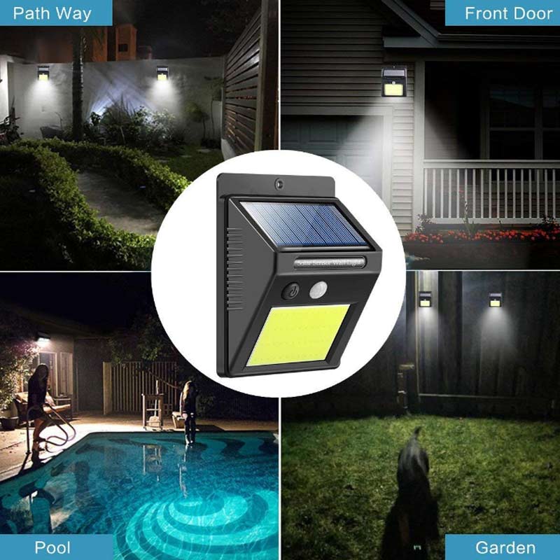 چراغ دیواری سنسوردار خورشیدی Solar Motion Sensor Light COB48