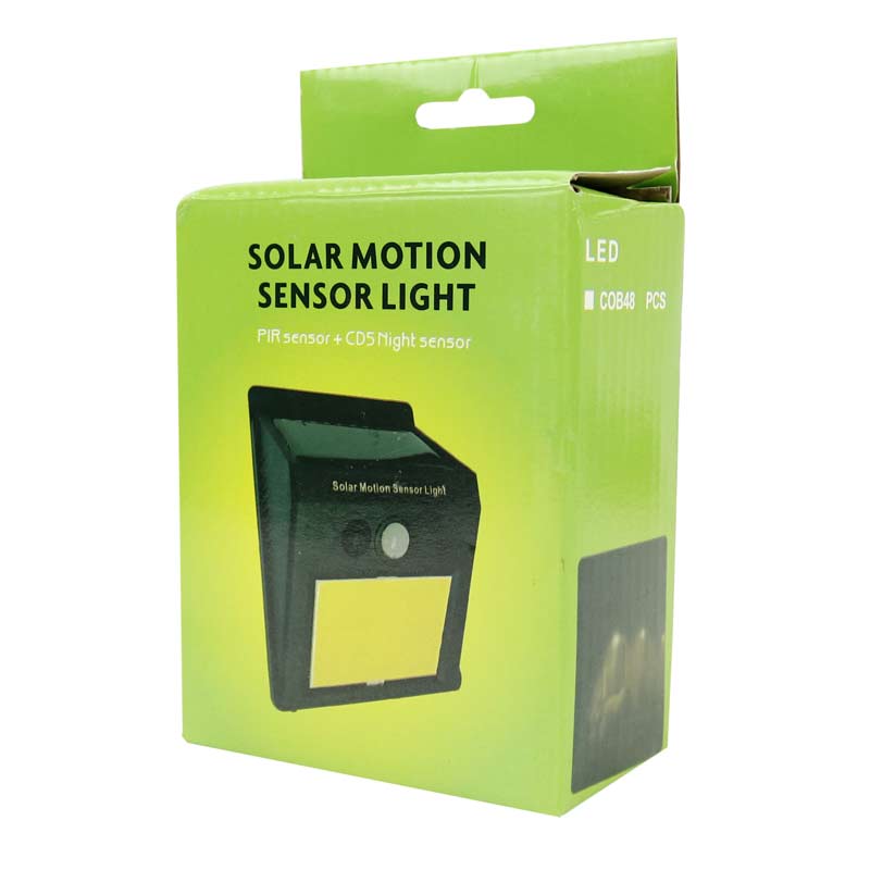 چراغ دیواری سنسوردار خورشیدی Solar Motion Sensor Light COB48