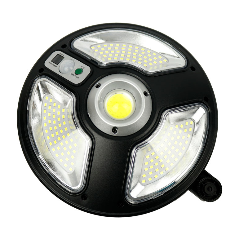 چراغ دیواری سنسوردار خورشیدی Solar Sensor Street Light T-906A + ریموت کنترل