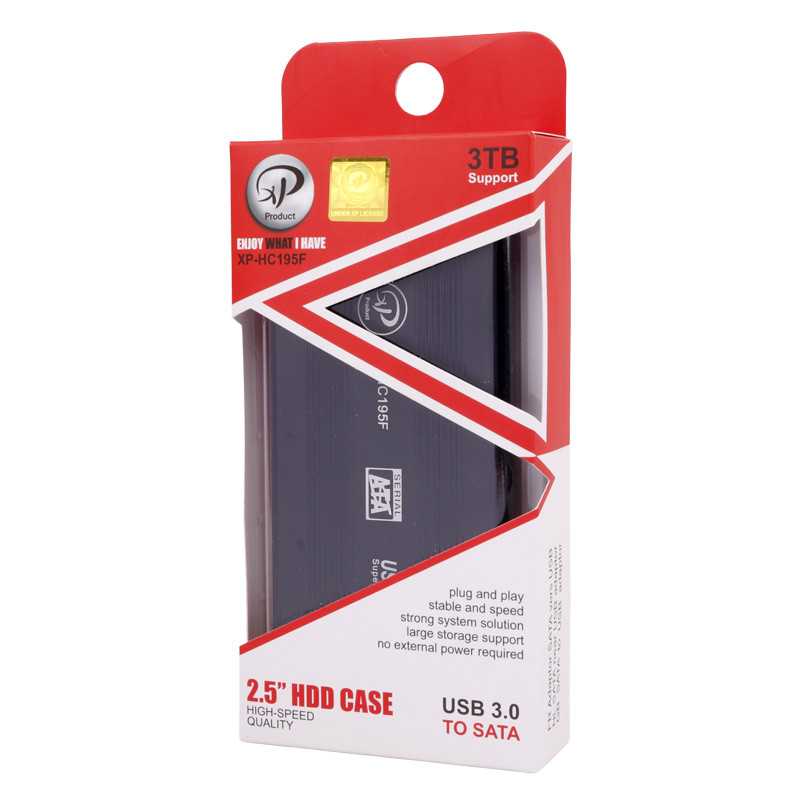 باکس هارد 2.5 اینچی HDD ایکس پی پروداکت XP-HC195F