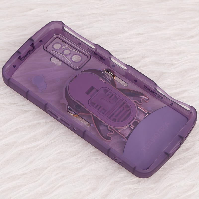 قاب شفاف استند آدمکی + آویز دستی Xiaomi Poco F4 GT