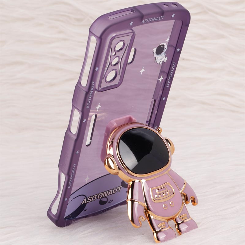 قاب شفاف استند آدمکی + آویز دستی Xiaomi Poco F4 GT