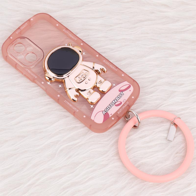 قاب شفاف استند آدمکی + آویز دستی Xiaomi Poco M5