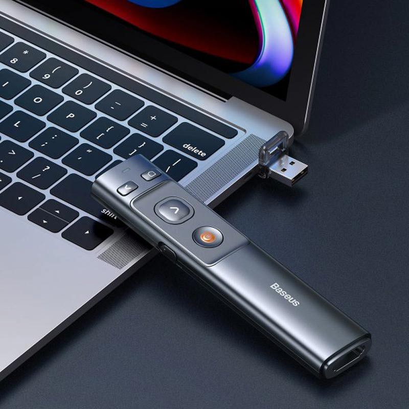 پرزنتر بی سیم باسئوس Baseus Orange Dot ACFYB-0G