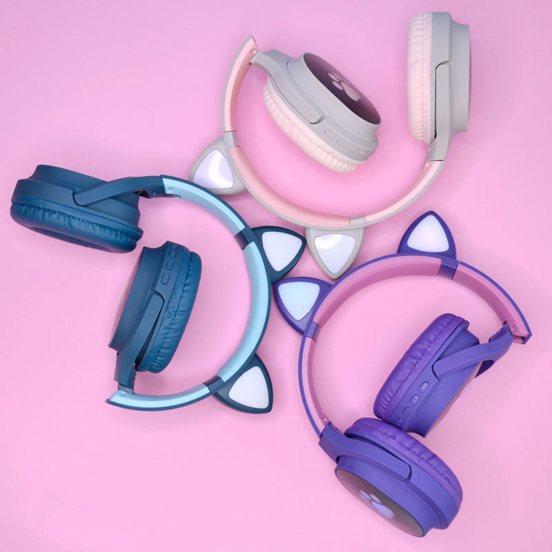 هدفون بلوتوثی رم خور CAT EAR VZV-380M