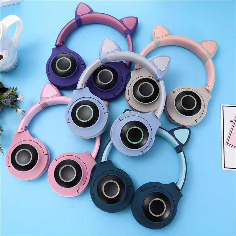 هدفون بلوتوثی رم خور CAT EAR VZV-850M