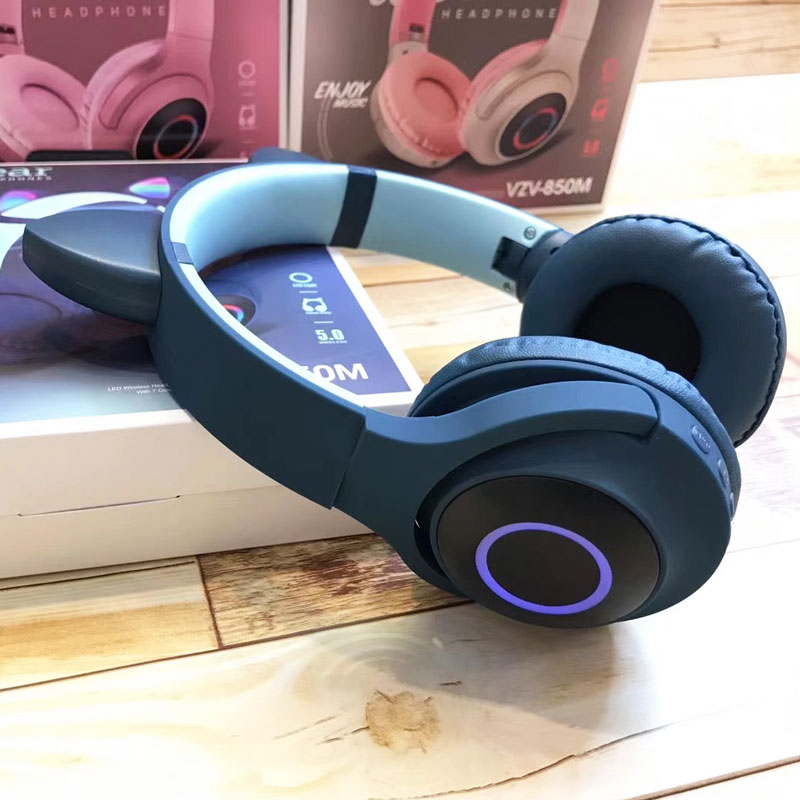 هدفون بلوتوثی رم خور CAT EAR VZV-850M