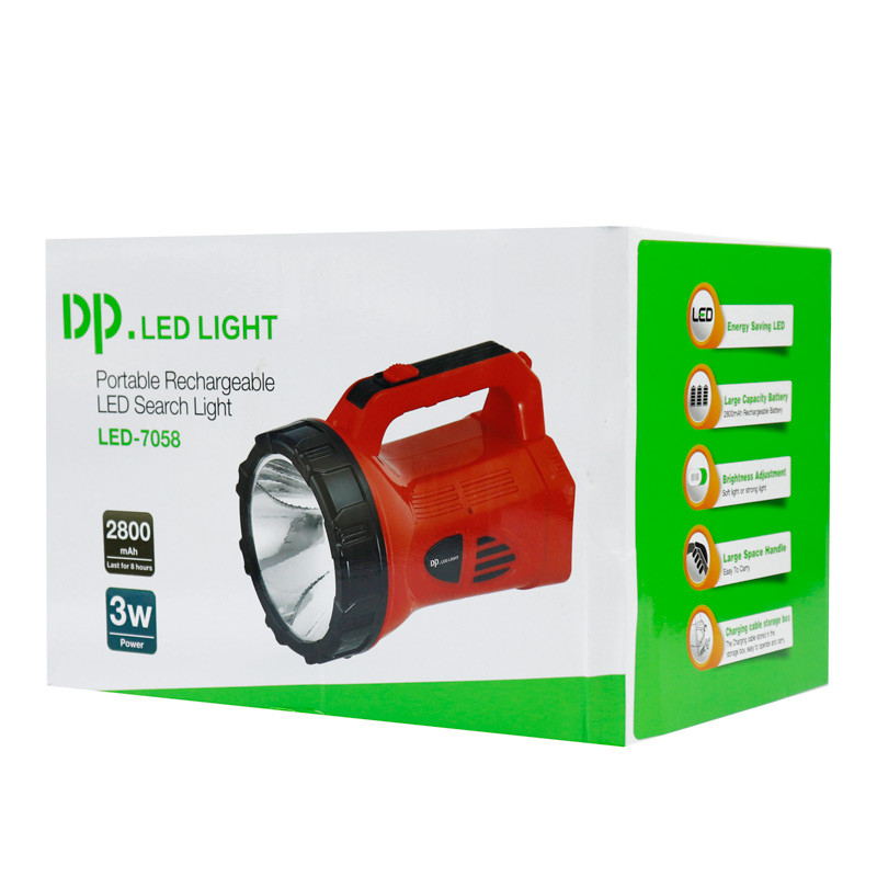 چراغ قوه شارژی DP.LED Light LED-7058
