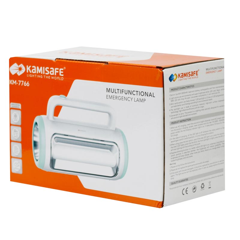 چراغ قوه شارژی Kamisafe KM-7766