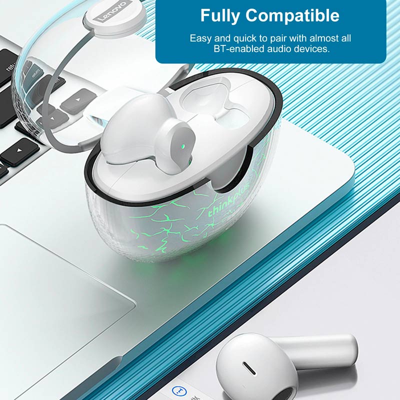 هندزفری بلوتوثی گیمینگ لنوو Think Plus Live Pods XT95 Pro