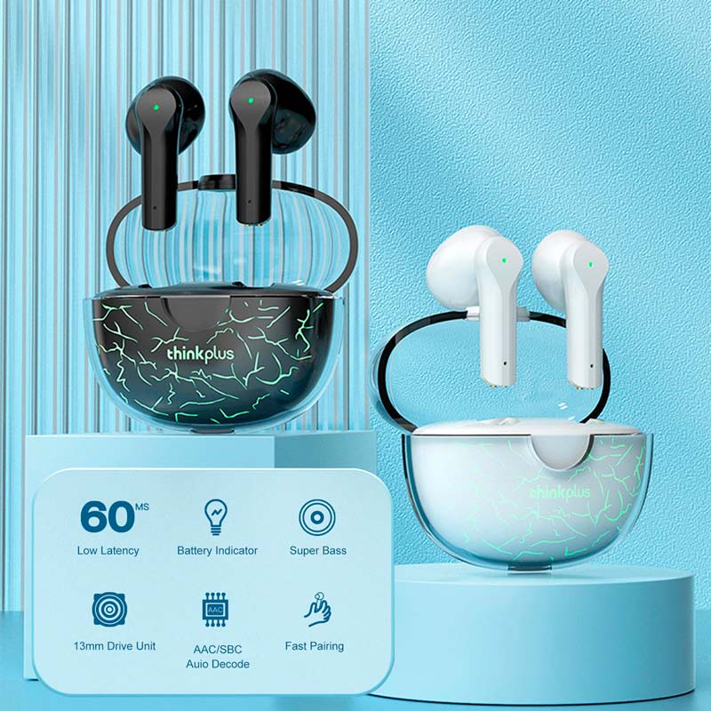 هندزفری بلوتوثی گیمینگ لنوو Think Plus Live Pods XT95 Pro