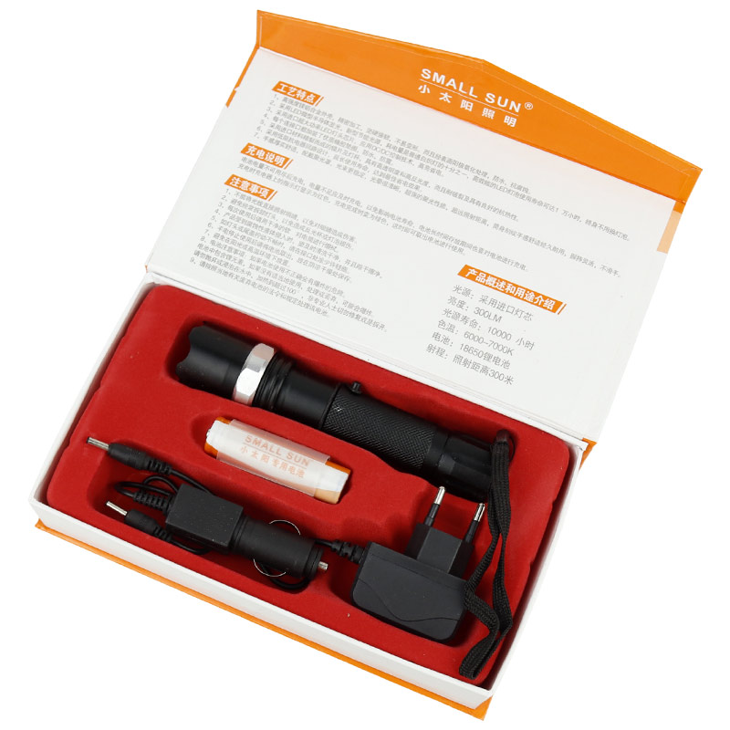 چراغ قوه پلیسی Small Sun ZY-R628