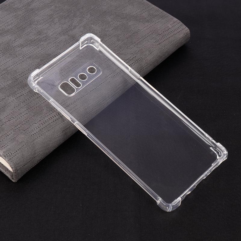 قاب ژله ای ضربه گیر بی رنگ محافظ لنزدار Samsung Galaxy Note 8