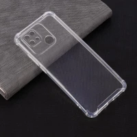 قاب ژله ای ضربه گیر بی رنگ محافظ لنزدار Xiaomi Redmi 10C / 10 Power