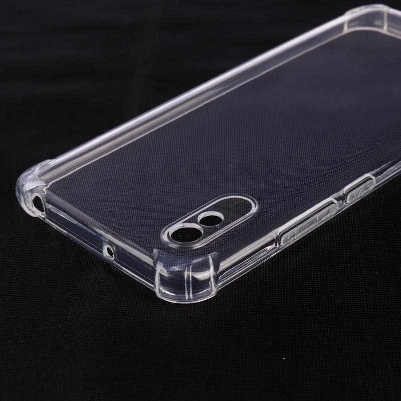 قاب ژله ای ضربه گیر بی رنگ محافظ لنزدار Xiaomi Redmi 9A/9AT