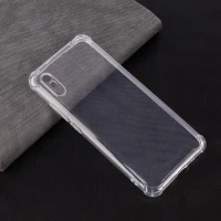 قاب ژله ای ضربه گیر بی رنگ محافظ لنزدار Xiaomi Redmi 9A/9AT