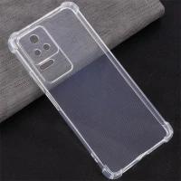 قاب ژله ای ضربه گیر بی رنگ محافظ لنزدار Xiaomi Redmi Poco F4/K40S