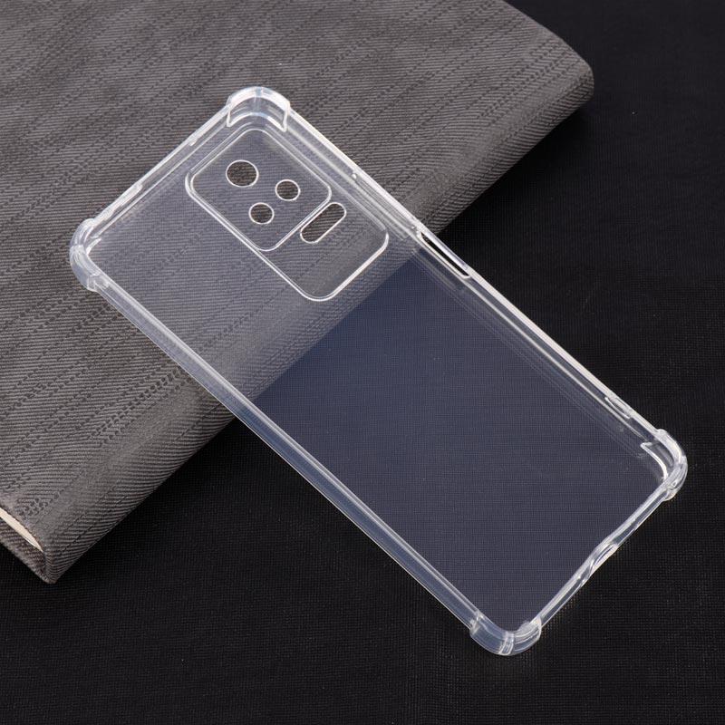 قاب ژله ای ضربه گیر بی رنگ محافظ لنزدار Xiaomi Redmi Poco F4/K40S