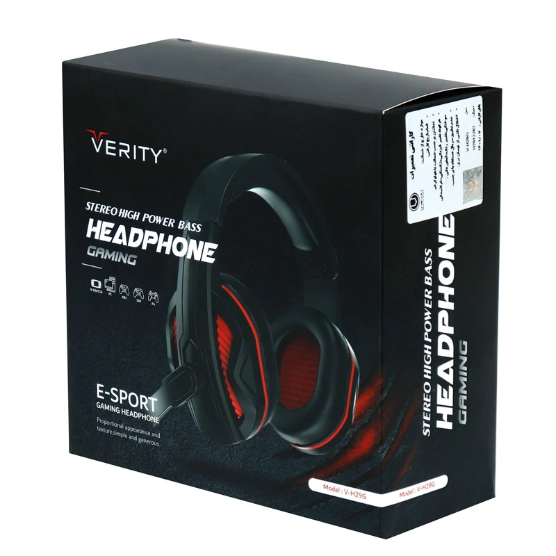 هدست گیمینگ سیم دار Verity V-H29G