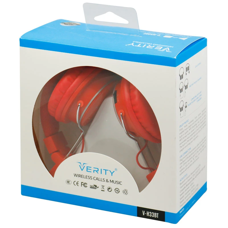 هدفون بلوتوثی رم خور Verity V-H33BT