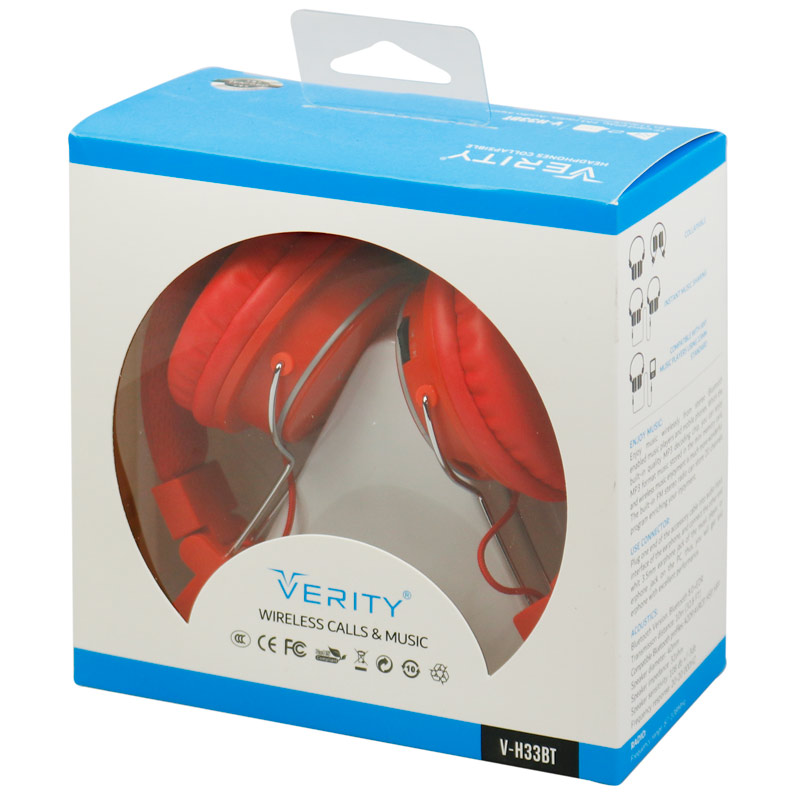 هدفون بلوتوثی رم خور Verity V-H33BT