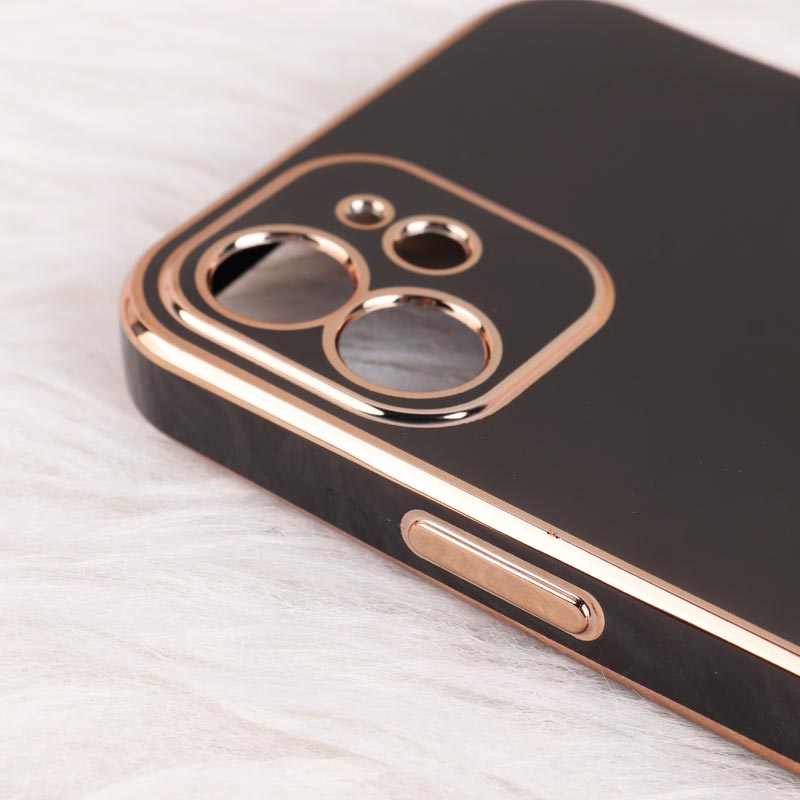 قاب براق My Case استند طرح سگ محافظ لنزدار iPhone 12