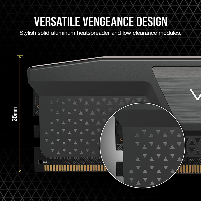 رم کامپیوتر Corsair Vengeance DDR5 32GB 5600MHz CL36 Dual