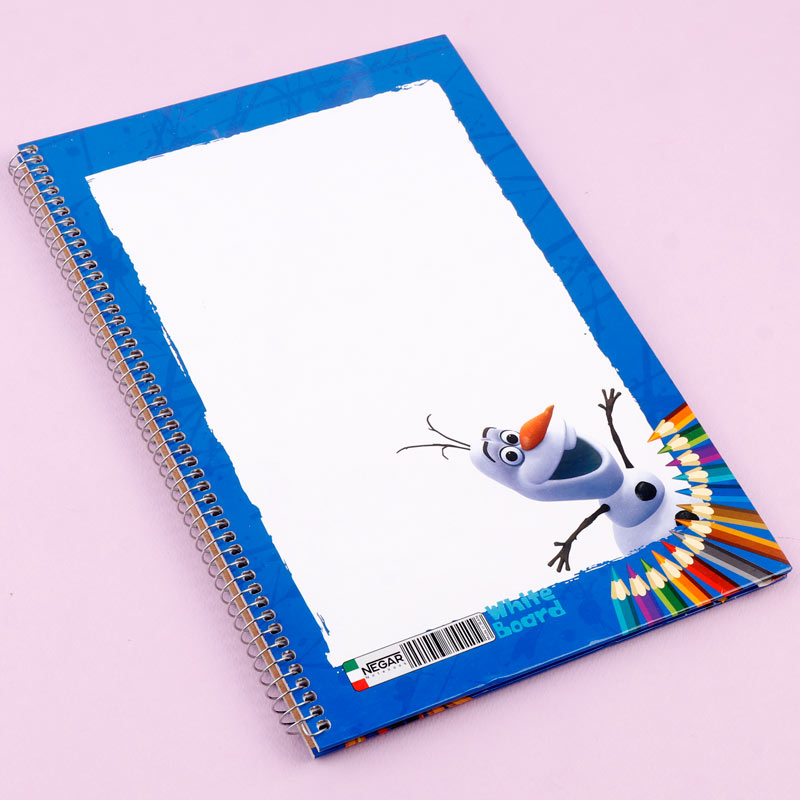 دفتر نقاشی سیمی ۵۰ برگ طرح Frozen II نگار