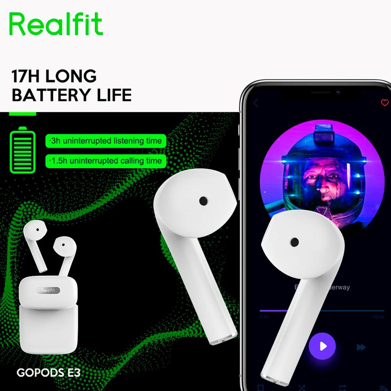 هندزفری بلوتوث دو تایی Realfit Dizo GoPods E3 RT01