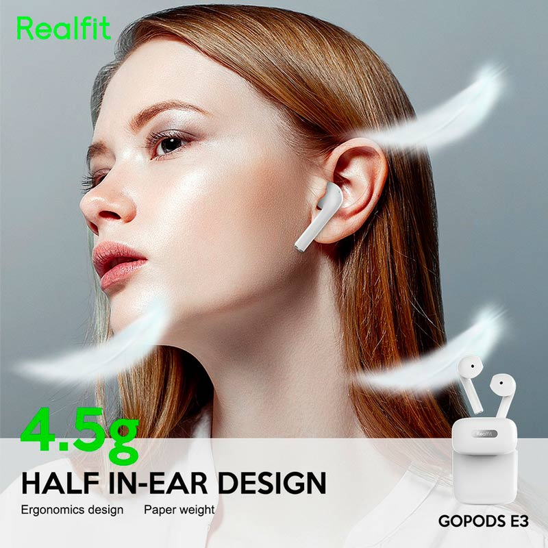 هندزفری بلوتوث دو تایی Realfit Dizo GoPods E3 RT01