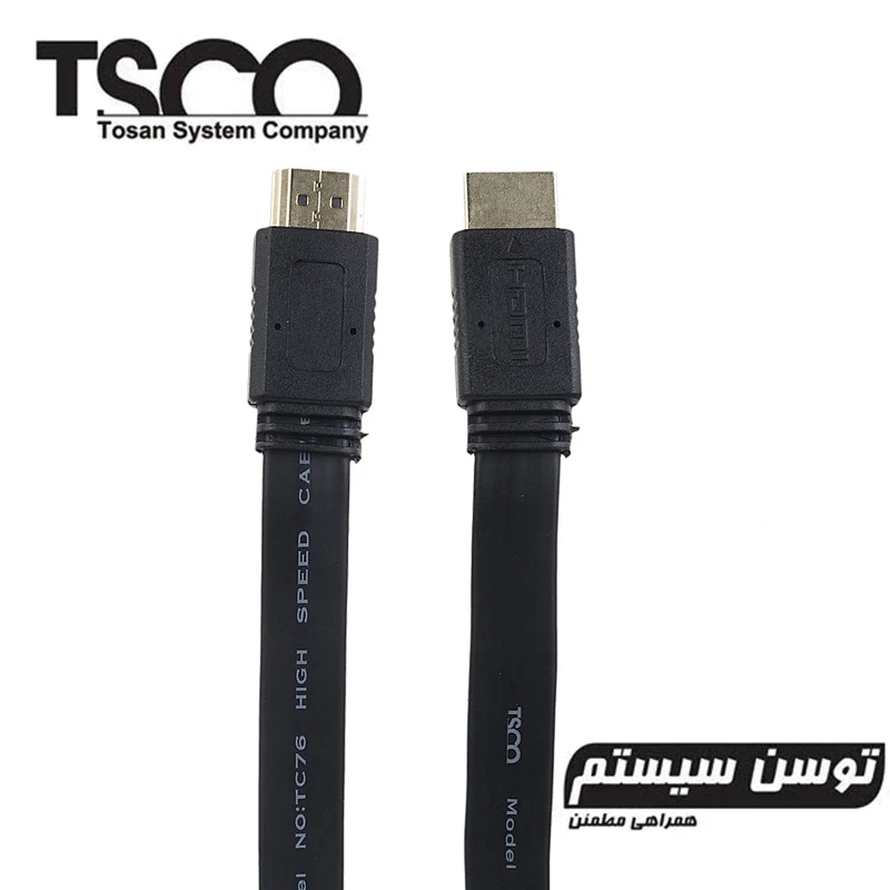کابل تسکو فلت TSCO HDMI TC-72 3D 3m
