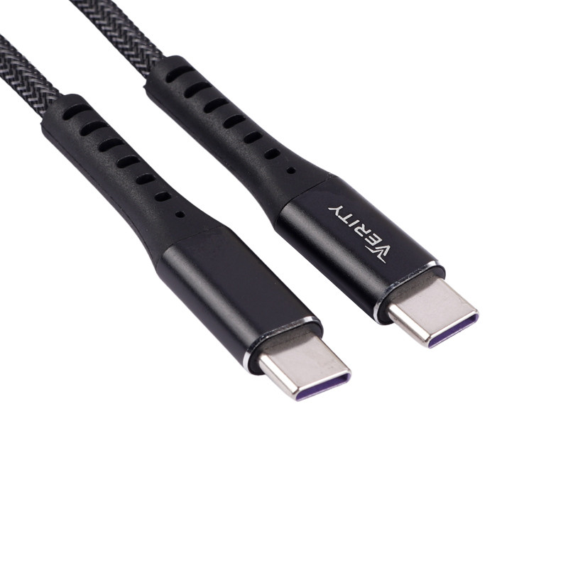 کابل تبدیل فست شارژ Verity CB3132C Type-C To Type-C 1m