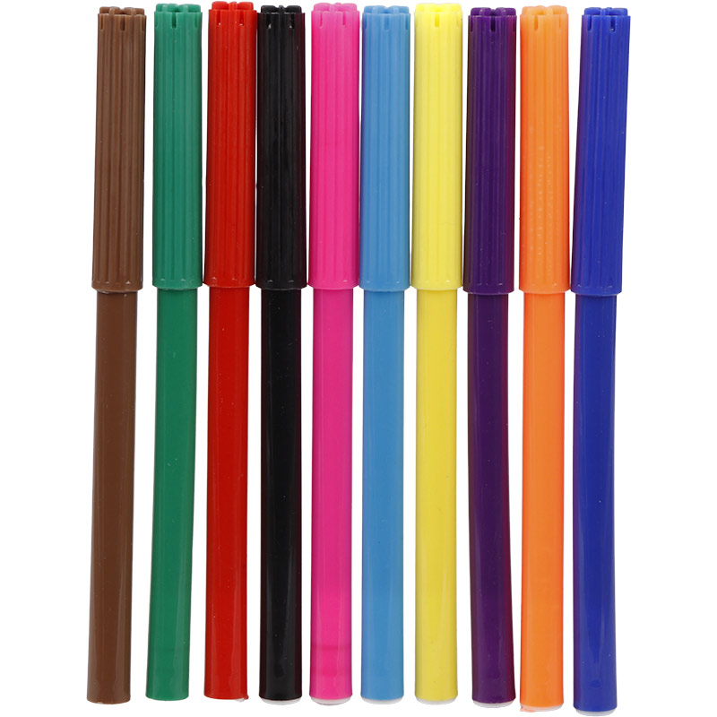 ماژیک نقاشی 10 رنگ کالر فیبر Color-Fibre 858-10