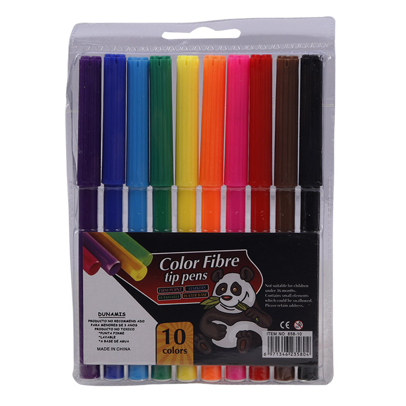 ماژیک نقاشی 10 رنگ کالر فیبر Color-Fibre 858-10
