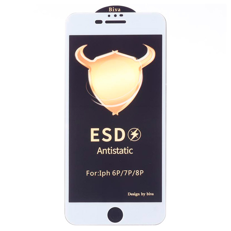 گلس ESD Anti Static بیوا iPhone 6 Plus / 6s Plus سفید