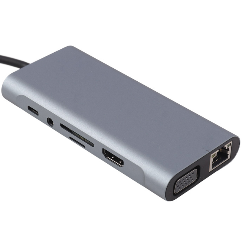 هاب 11 پورت Type-C کی نت K-MFCMS1011