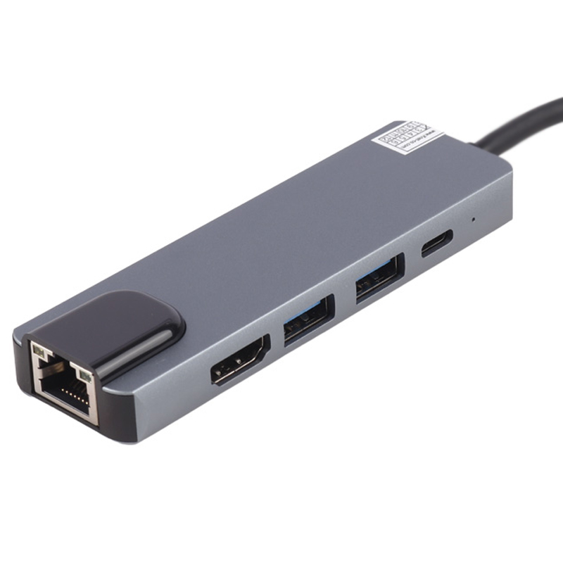 هاب 5 پورت Type-C کی نت K-MFCMS505