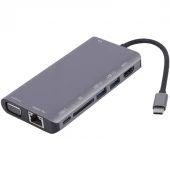 هاب 8 پورت Type-C کی نت K-MFCMS908