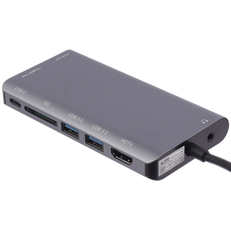 هاب 8 پورت Type-C کی نت K-MFCMS908