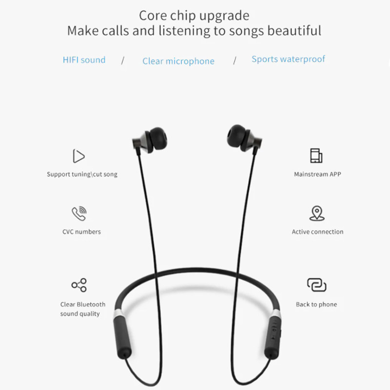 هندزفری بلوتوث دورگردنی Lenovo QE07