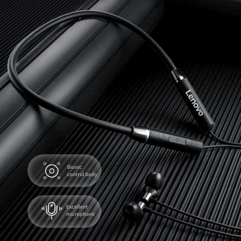 هندزفری بلوتوث دورگردنی Lenovo QE07