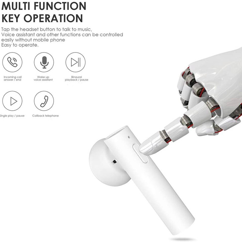 هندزفری بلوتوث دو تایی Mir6 Earbuds High Copy