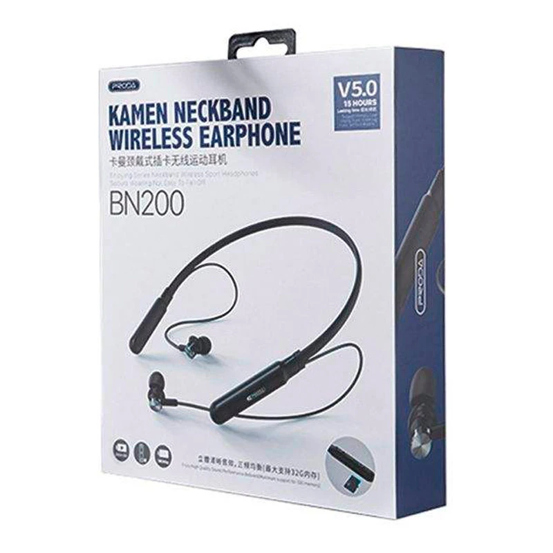 هندزفری بلوتوث دورگردنی و رم خور Proda PD-BN200