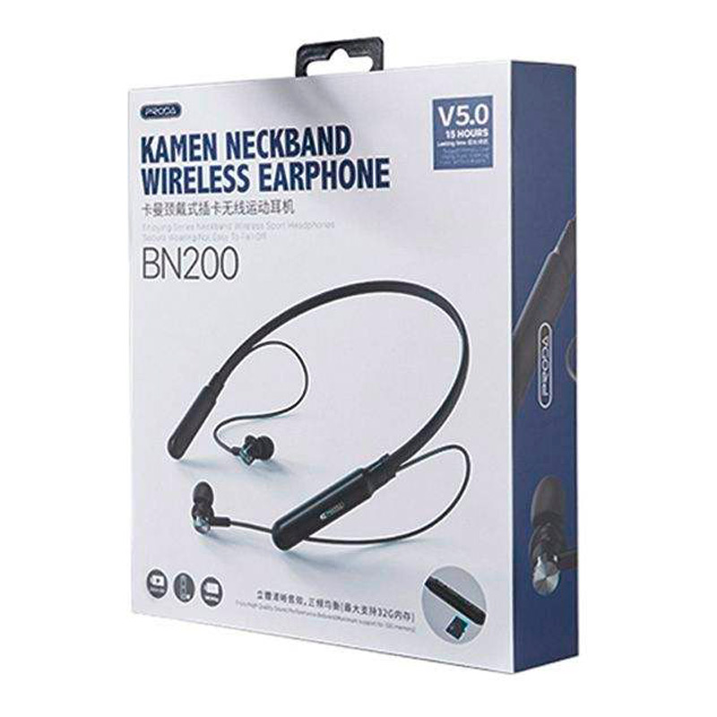 هندزفری بلوتوث دورگردنی و رم خور Proda PD-BN200
